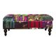 TNC Patchwork Storage Ottoman, 5050T-88C