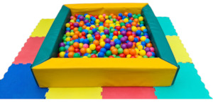 Soft Play Ball Pit - (with Balls & Safety Mats) Kreative Themes