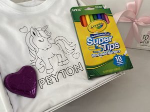 Products: Colour Your own Tee-Unicorn - toyouwithlove