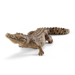Action Toys: Schleich Crocodile (Grey Dot)