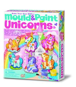 Educational: 4M Mould & Paint Your Own Glitter Unicorns