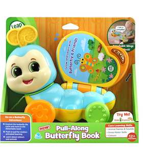 Leapfrog: Leapfrog Pull-Along Butterfly Book