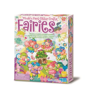 4M Mould & Paint Glitter Crafts Fairy Kit