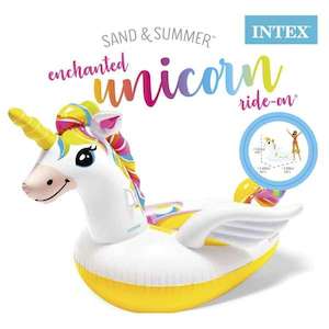 Outdoor Sports: Intex Unicorn Ride-On