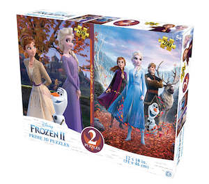 Puzzles: Prime 3D Puzzles: Frozen II (2 x 300pc)