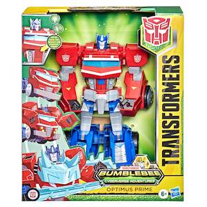 TRANSFORMERS CYBERVERSE ROLL AND CHANGE OPTIMUS PRIME