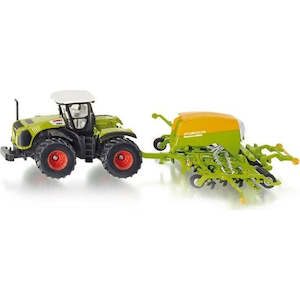 Siku: Siku 1826 Claas Xerion With Amazon Cayena Seeder