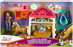 Spirit: Spirit Lucky's Foal Nursery Playset