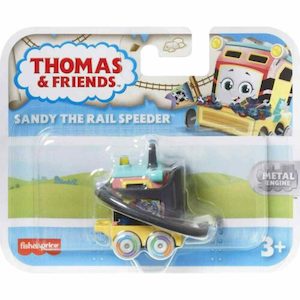 Thomas And Friends: Thomas & Friends Push Along Small Die-Cast - Sandy The Rail Speeder