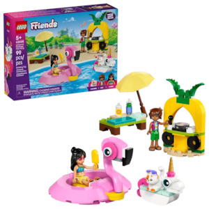 LEGO 42658 Friends Unicorn & Flamingo Pool Party