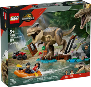 LEGO 76975 Jurassic World T. Rex River Escape