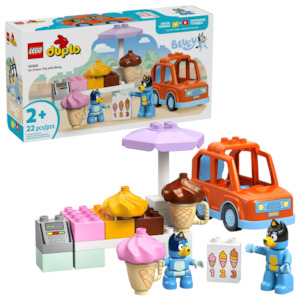 LEGO 10458 DUPLO Bluey Ice Cream Trip with Bluey