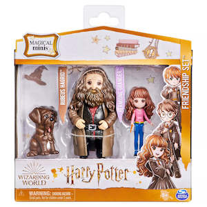 Harry Potter: Harry Potter Magical Minis Rubeus Hagrid & Hermione Granger Friendship Set