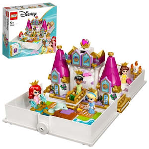 Disney: LEGO Disney Princess 43193 Ariel, Belle, Cinderella and Tianas Storybook Adventures