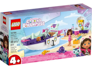Brand Lego: LEGO 10786 Gabby & MerCat's Ship & Spa