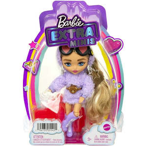 Barbie Extra Mini Purple Dress & Teddy Bear Belt