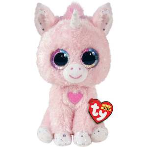 Ty: TY Beanie Boo Snookie Pink Unicorn