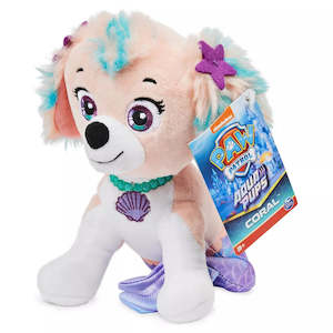 Soft Toys: Paw Patrol Aqua Pups Coral 8-Inch Plush