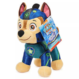 Paw Patrol Chase Plush Aqua Pups