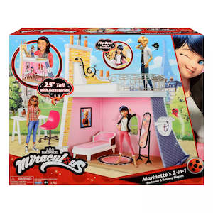 Miraculous Ladybug Bedroom & Balcony Playset