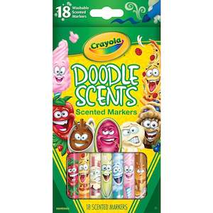 Crayola: Crayola Doodle Scents Markers 18 Pack