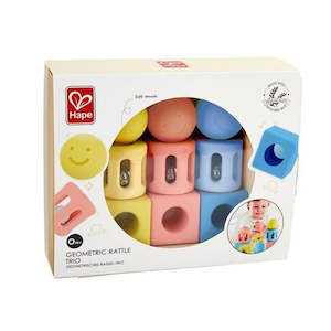 Hape Geometric Rattle Trio