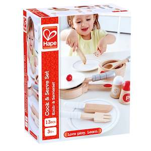 Hape: Hape Cook & Serve Set