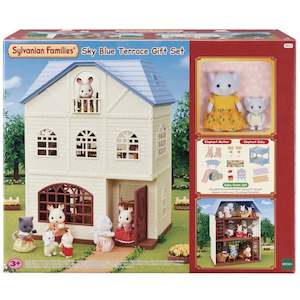 Sylvanian Families: Sylvanian Families Sky Blue Terrace Gift Set