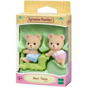 Sylvanian Families: Sylvanian Families Bear Twins With Ride-On Train