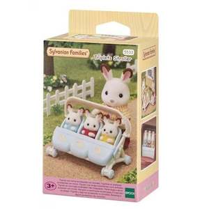 Sylvanian Families: Sylvanian Families Triplets Stroller