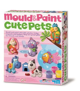 Educational: 4M Mould & Paint - Cute Pets