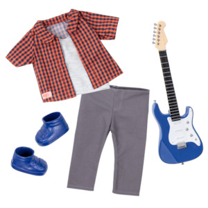 Our Generation Deluxe Outfit Plaid To Rock