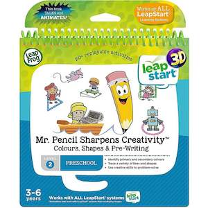 Leapfrog Leapstart Holo Mr Pencil Creativity Activity Book
