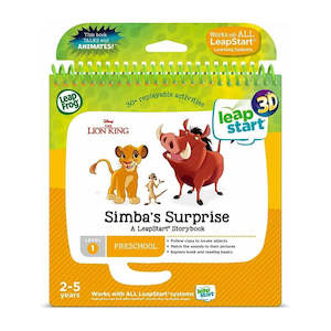 Leapfrog LeapStart 3D Book - Lion King Simbas Surprise-3D Storybook