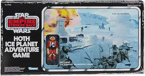 Star Wars 1: Star Wars Hoth Ice Planet Retro Game with Exclusive Action Figure