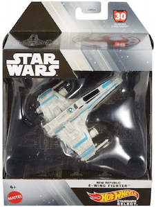 Hot Wheels Star Wars Starships Select New Republic E-Wing