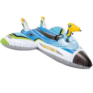 Outdoor Sports: Intex Water Gun Plane Ride-On