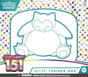 Games: Pokémon TCG: Scarlet & Violet 151 - Elite Trainer Box