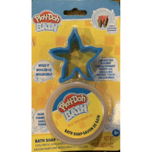 Play Doh Bath Moldable Soap with Shape Duck Cutter