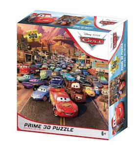 Prime 3D Puzzles: Disney's Cars (500pc)