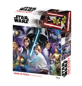 Prime 3D Puzzles: Star Wars - Original Trilogy Collage
