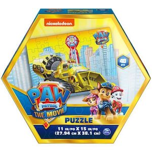 Paw Patrol: Paw Patrol The Movie, 48 Piece Jigsaw Puzzle Rubble