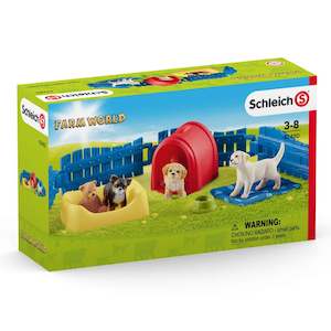 Schleich Farm World Puppy Pen