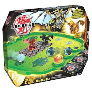 Bakugan: Bakugan Evo Battle Arena, Includes Exclusive Leonidas Bakugan, Neon Game Board for Bakugan Collectibles