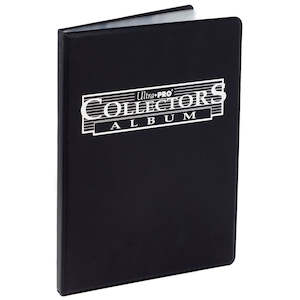 Collector Cards 9 Packet Portfolio Black