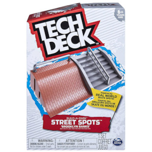 Tech Deck Build-A-Park Street Spots Brooklyn Banks