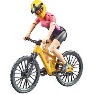 Bruder: Bruder Mountain Bike with Cyclist - Female