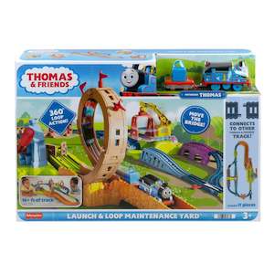 Fisher-Price Thomas & Friends Motorised Launch and Loop Maintenance Yard