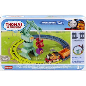 Thomas & Friends Push Along Nia & Tess Lift & Load Track Set