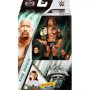 Wwe: Wwe Wrestlemania Elite Collection The Rock Action Figure